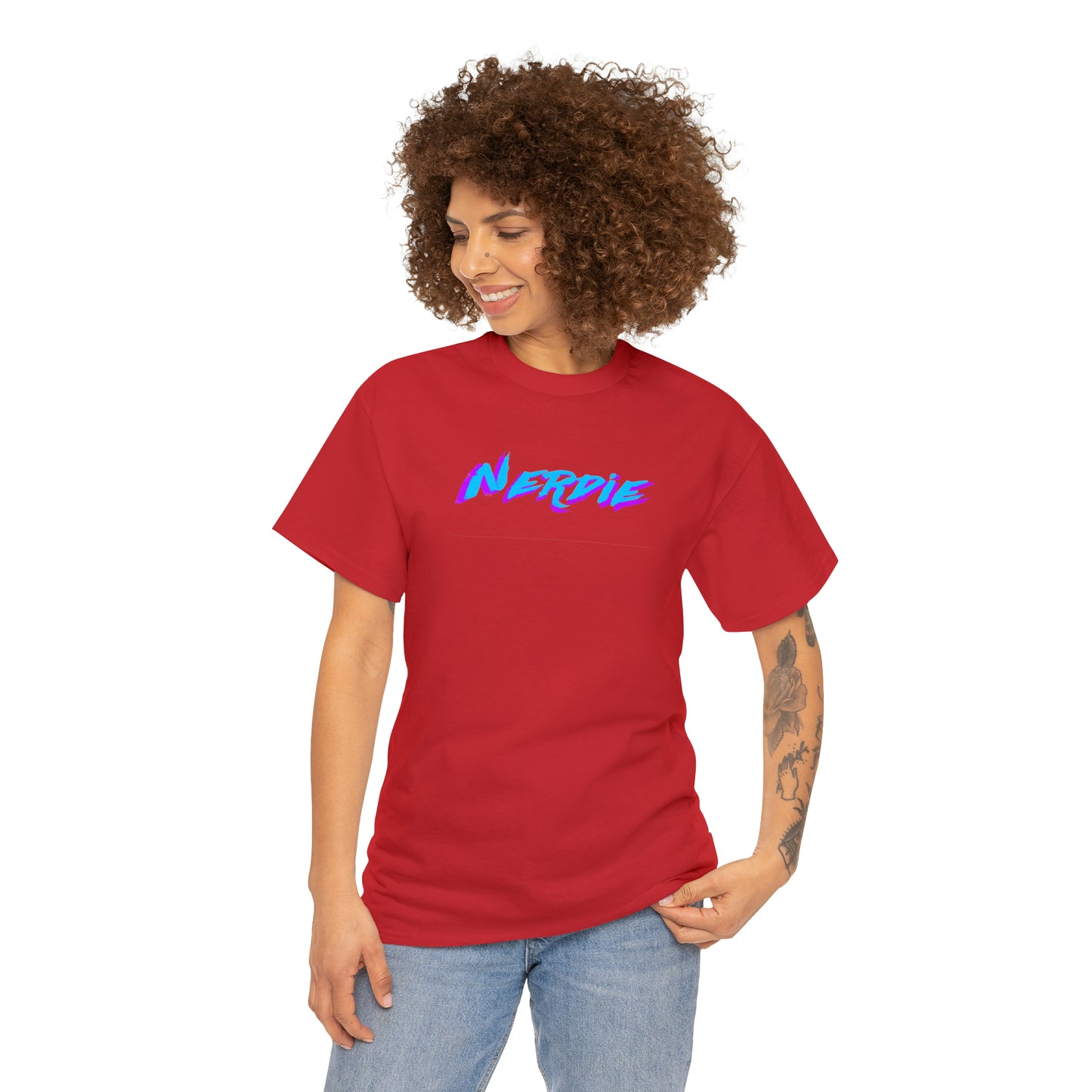 "Nerdie" Statement Tee