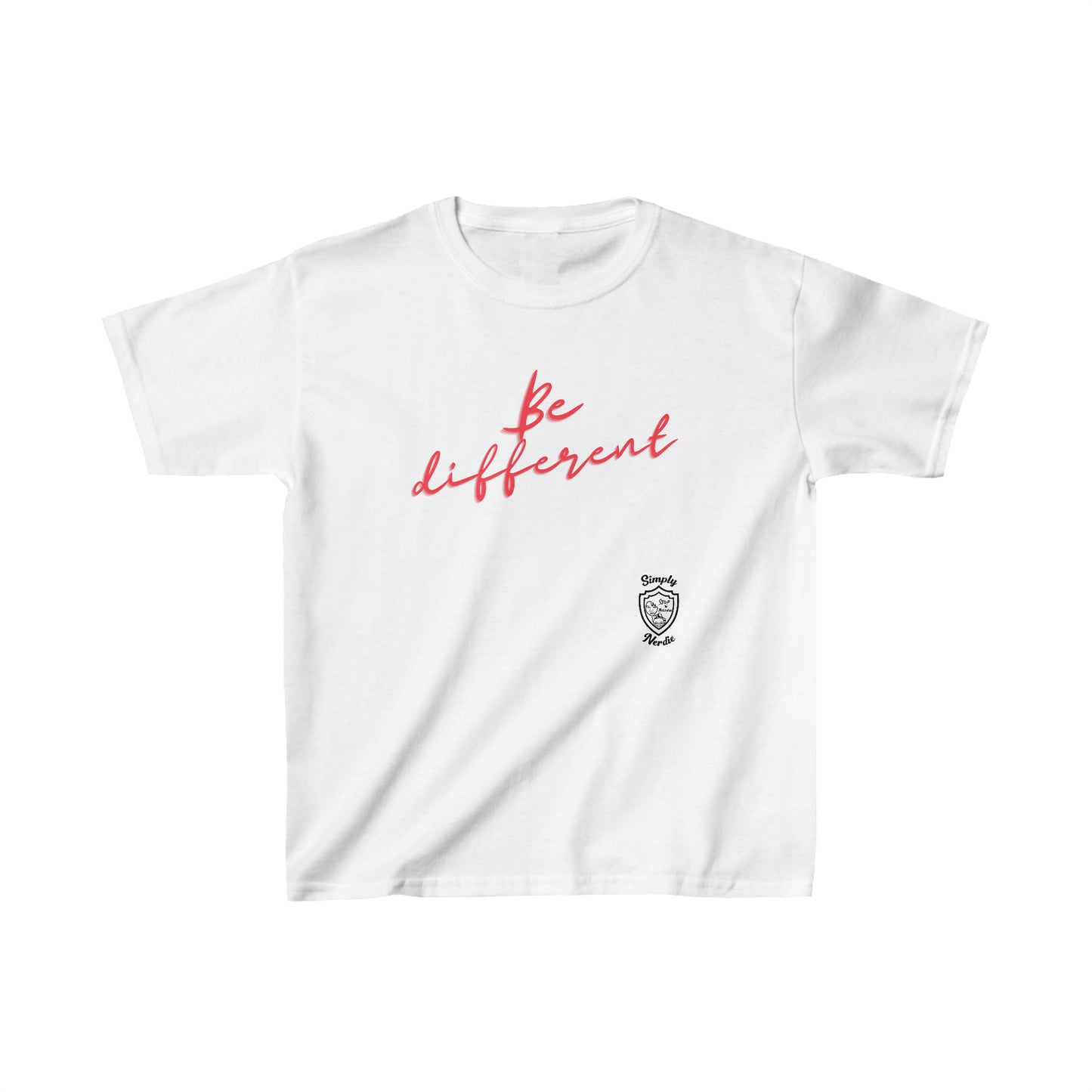 Kids "Be Different" Slogan Tee
