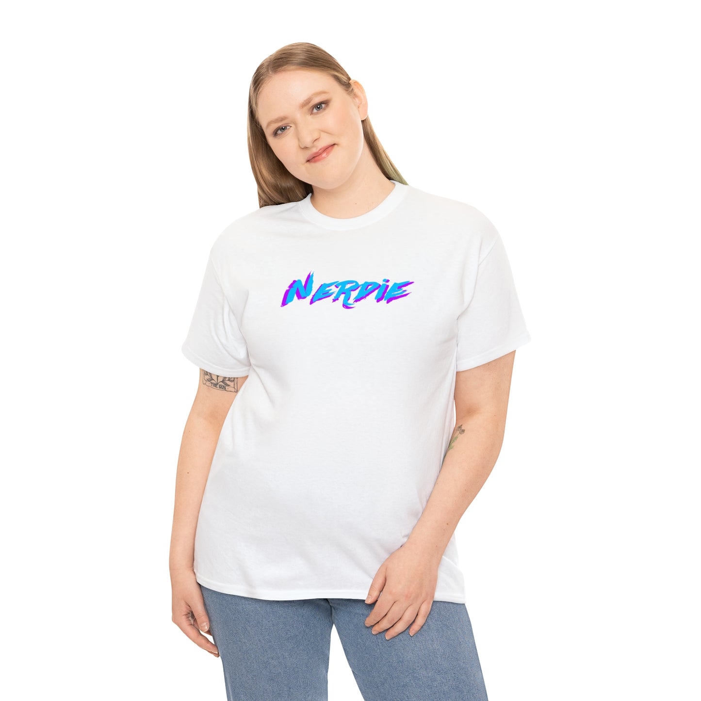 "Nerdie" Statement Tee