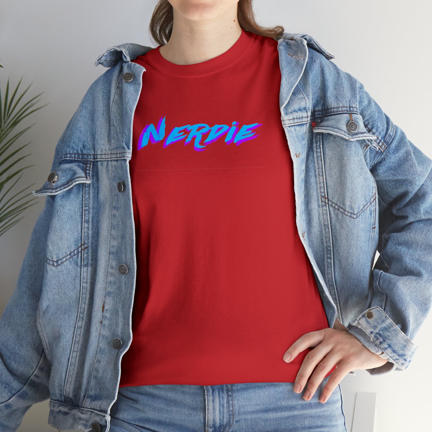 "Nerdie" Statement Tee