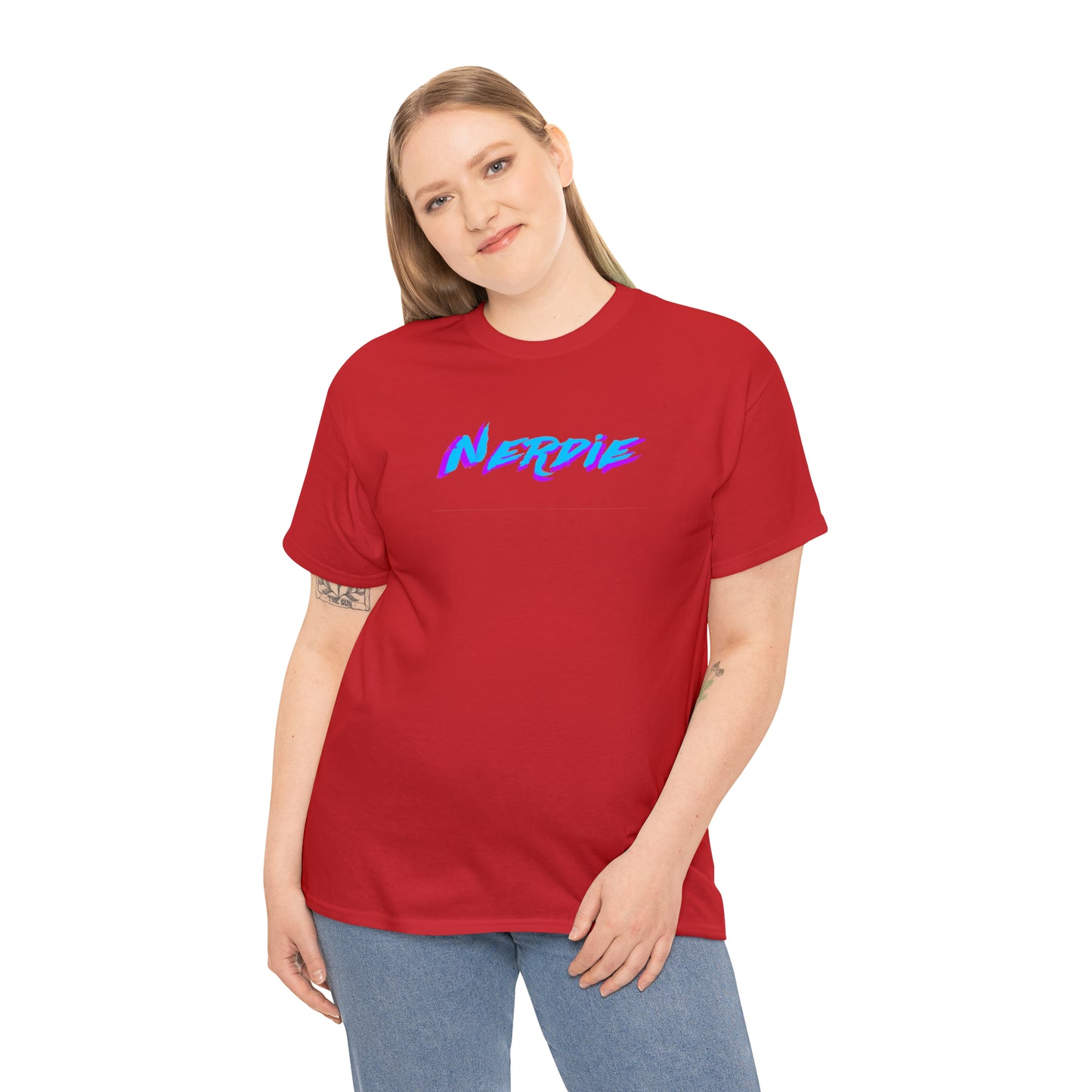 "Nerdie" Statement Tee