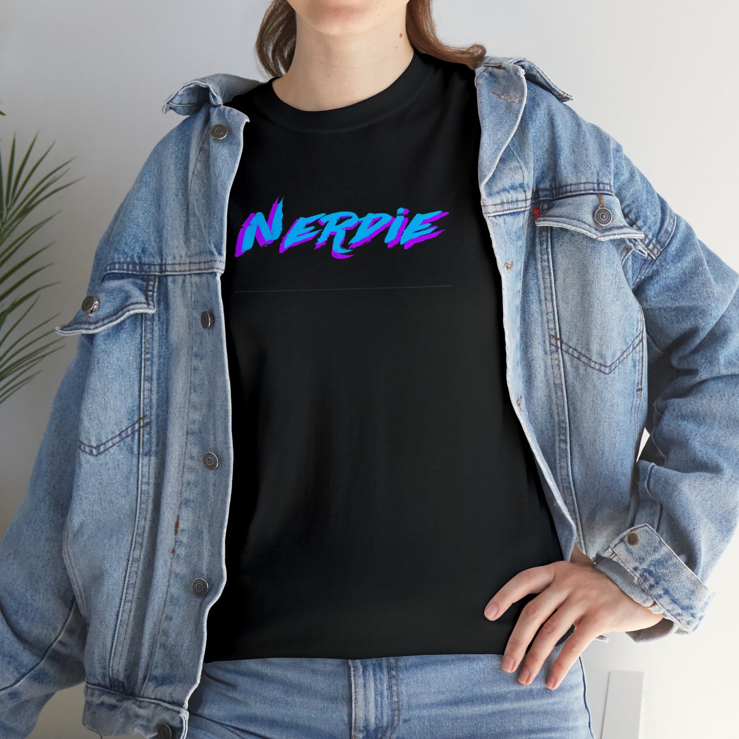 "Nerdie" Statement Tee
