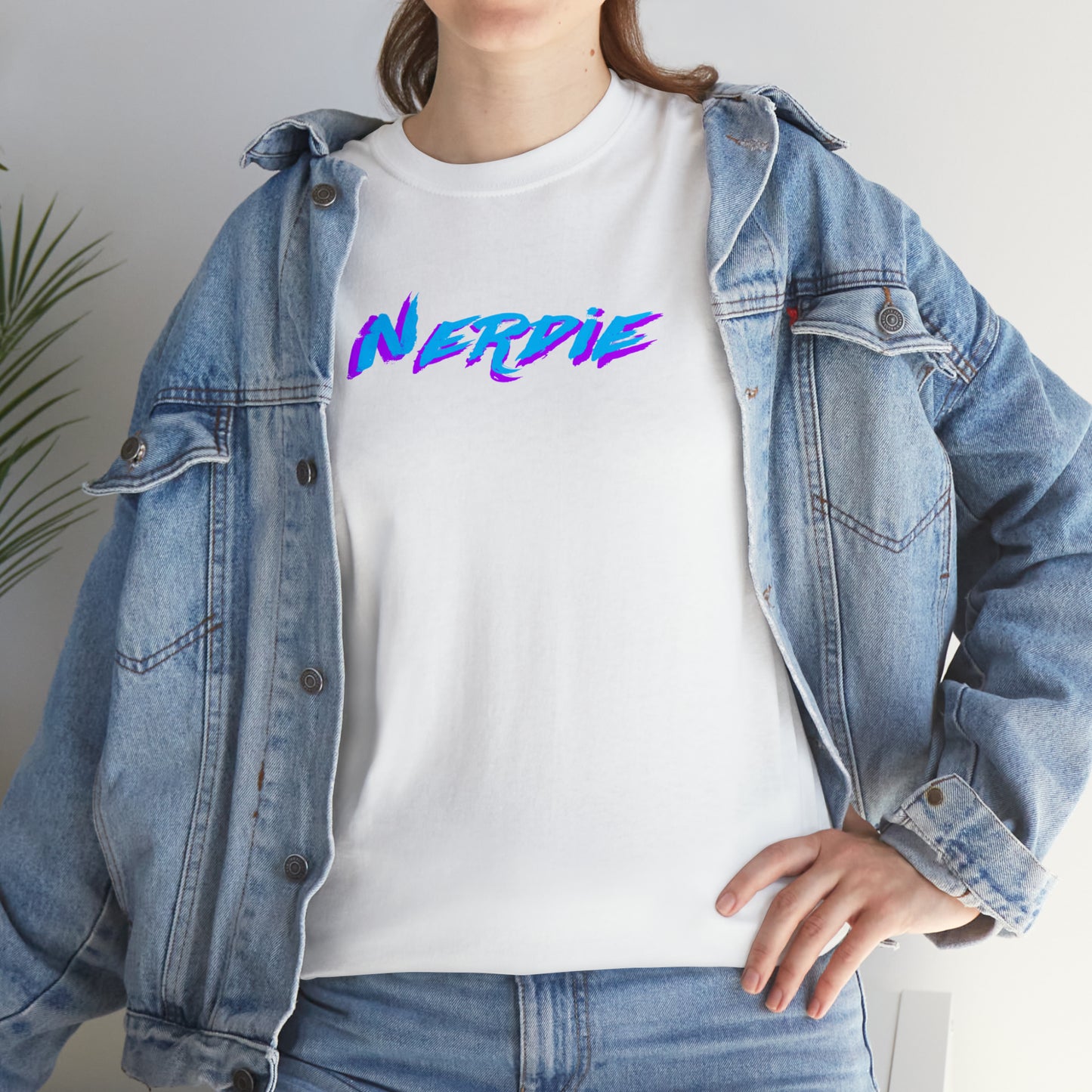 "Nerdie" Statement Tee