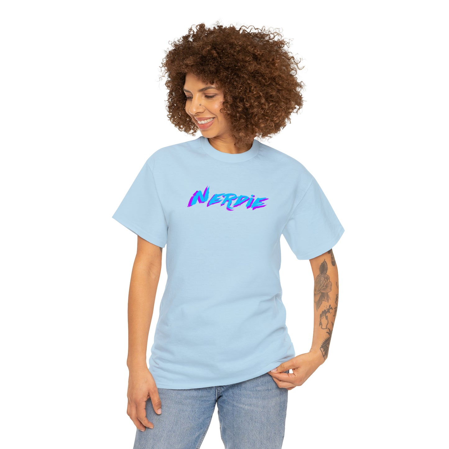 "Nerdie" Statement Tee