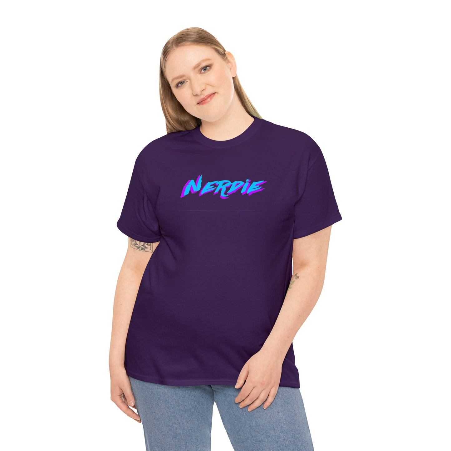 "Nerdie" Statement Tee