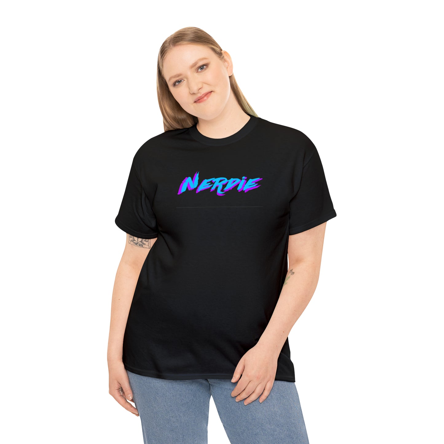 "Nerdie" Statement Tee