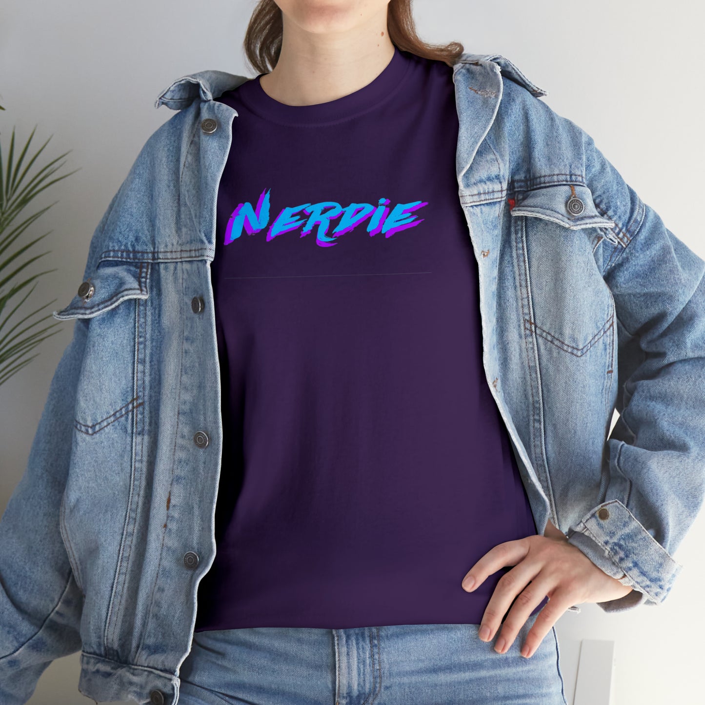 "Nerdie" Statement Tee