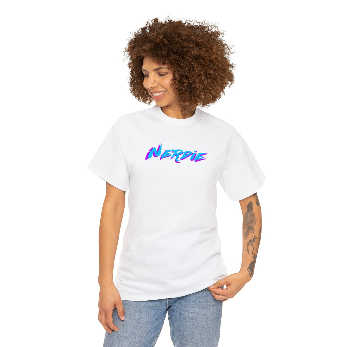 "Nerdie" Statement Tee