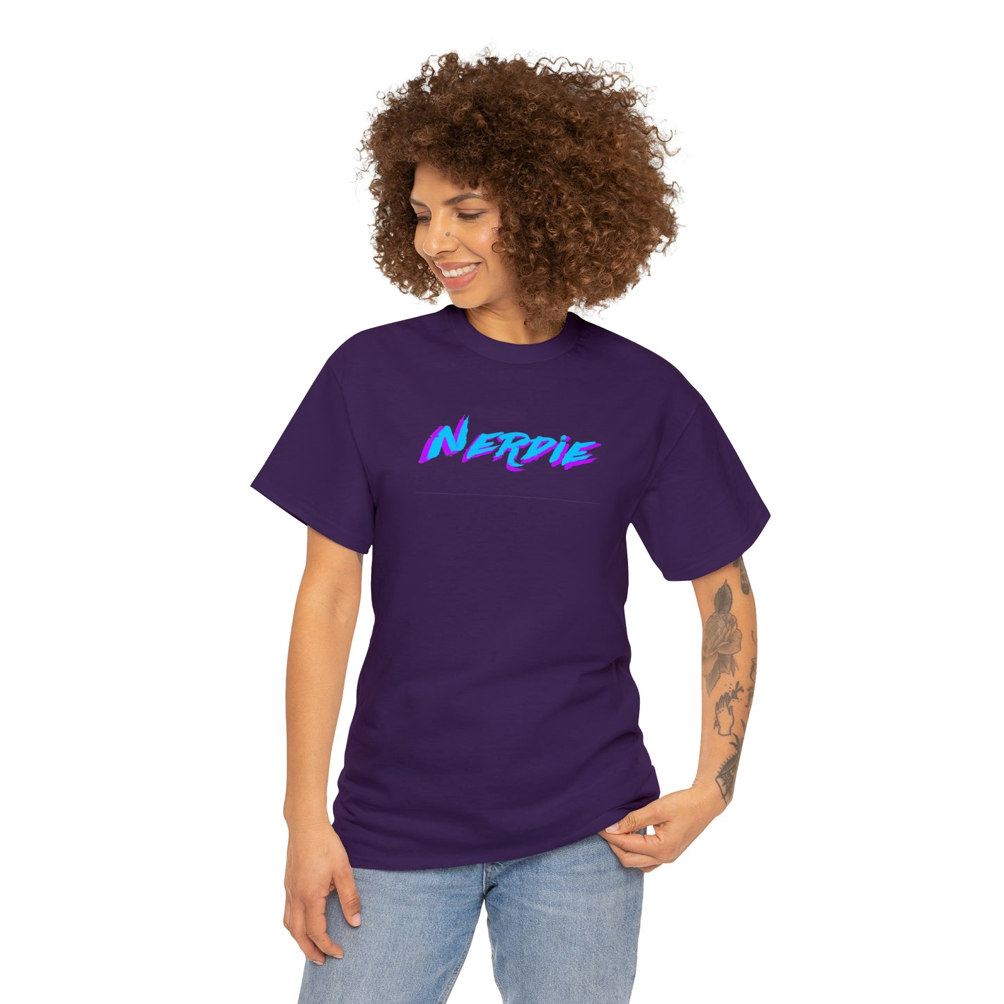 "Nerdie" Statement Tee