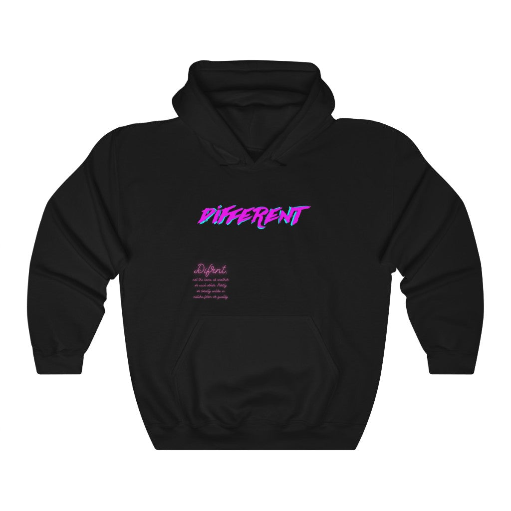 "Different" Statement Hooded Sweatshirt