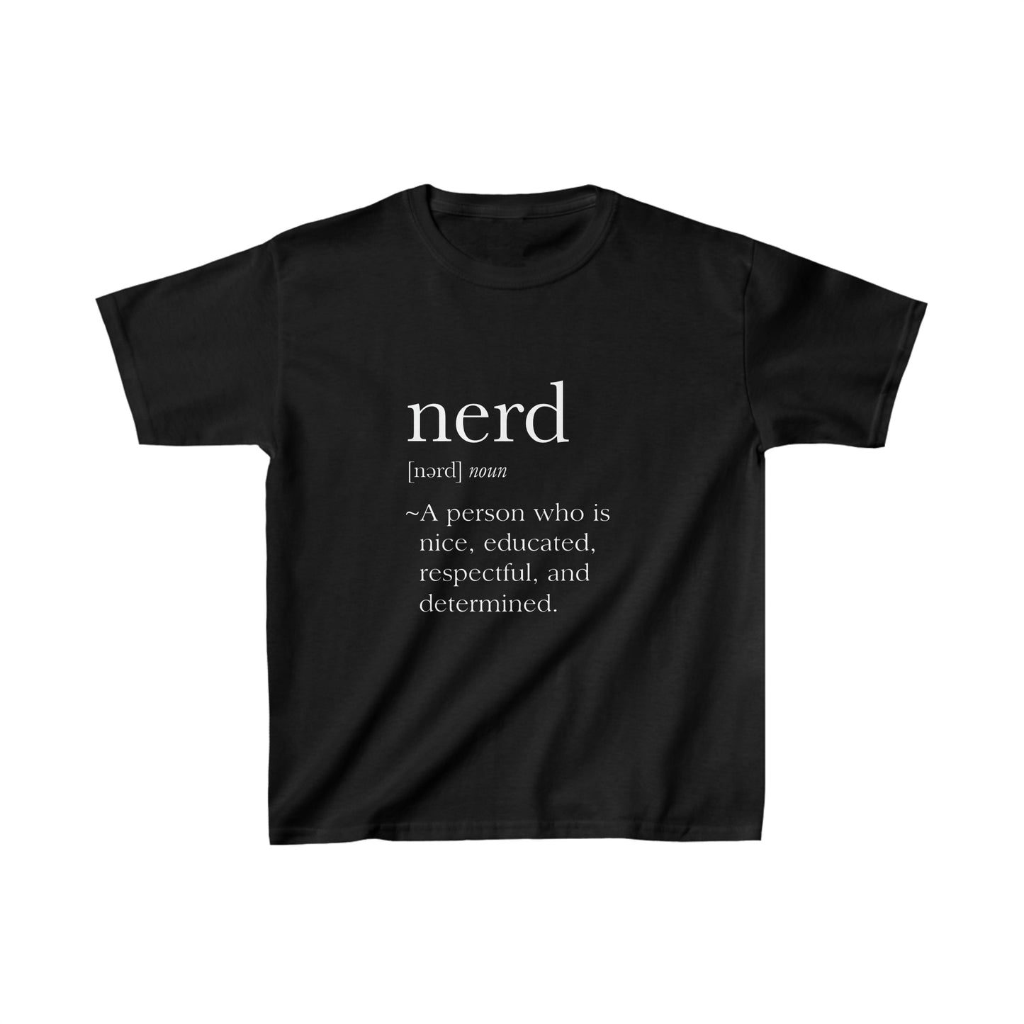 Kids "NERD" Definition Tee