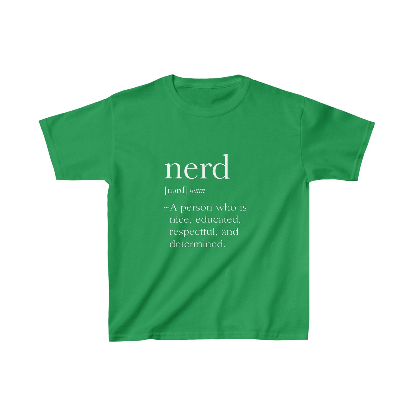 Kids "NERD" Definition Tee